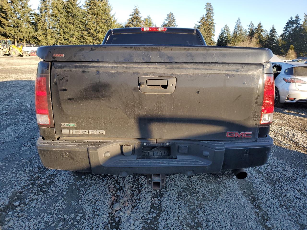 2010 GMC Sierra VIN 3GTRKXE20AG133875 Copart auction photo, front end / rear end damage thumbnail 6