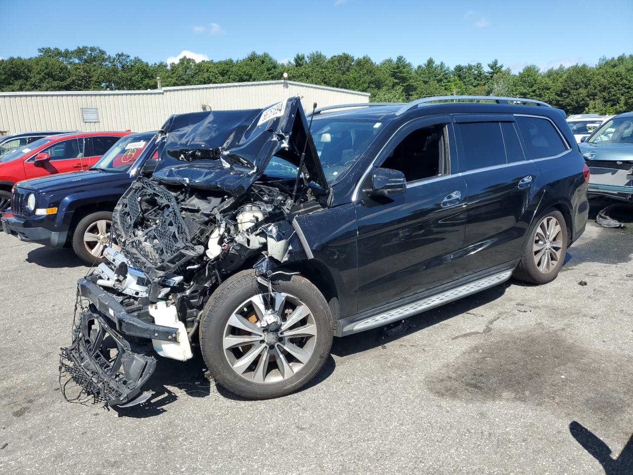 2015 Mercedes-Benz GL-klasse VIN 4JGDF6EE5FA496984