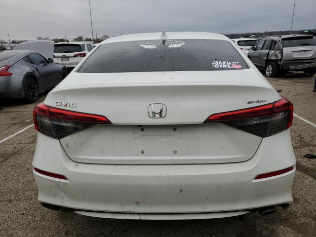 2023 Honda Civic VIN 2HGFE2F53PH566042 Copart auction photo, side / undercarriage damage thumbnail 6