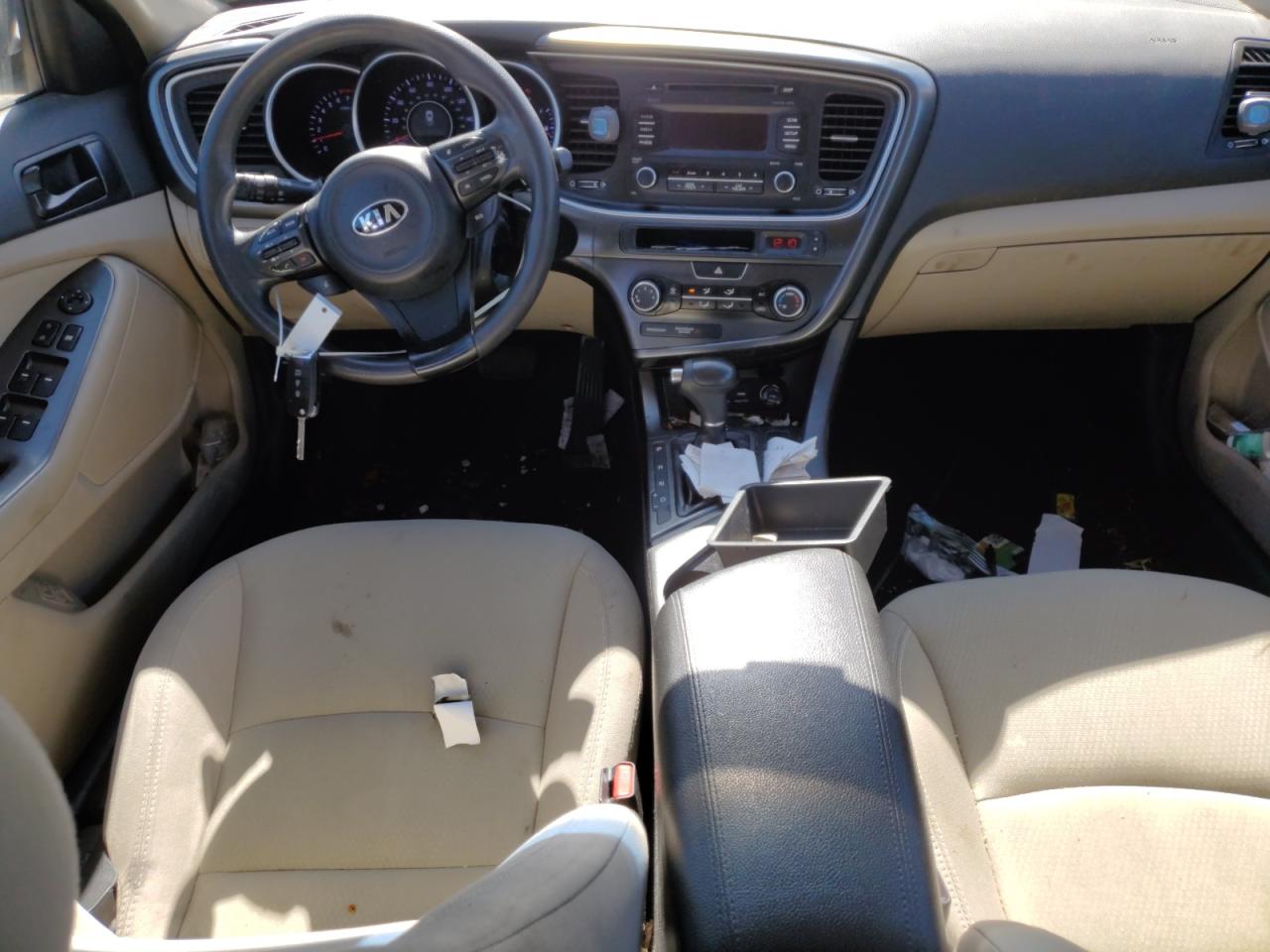 2015 KIA Optima VIN 5XXGM4A74FG471579 Copart auction photo, front end / rear end damage thumbnail 8
