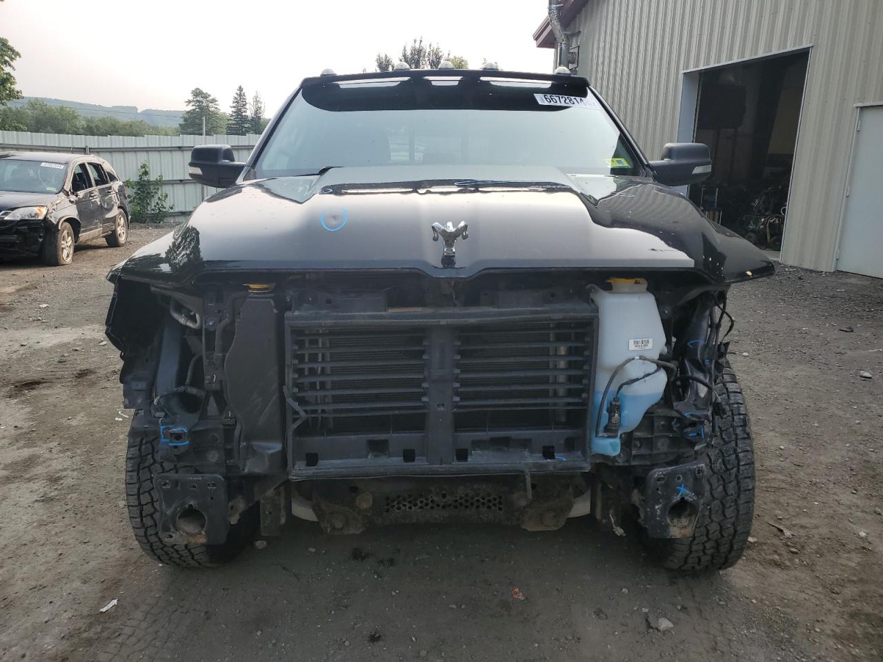 2019 RAM 1500 VIN 1C6SRFFT9KN783836 Copart auction photo, all over damage thumbnail 5