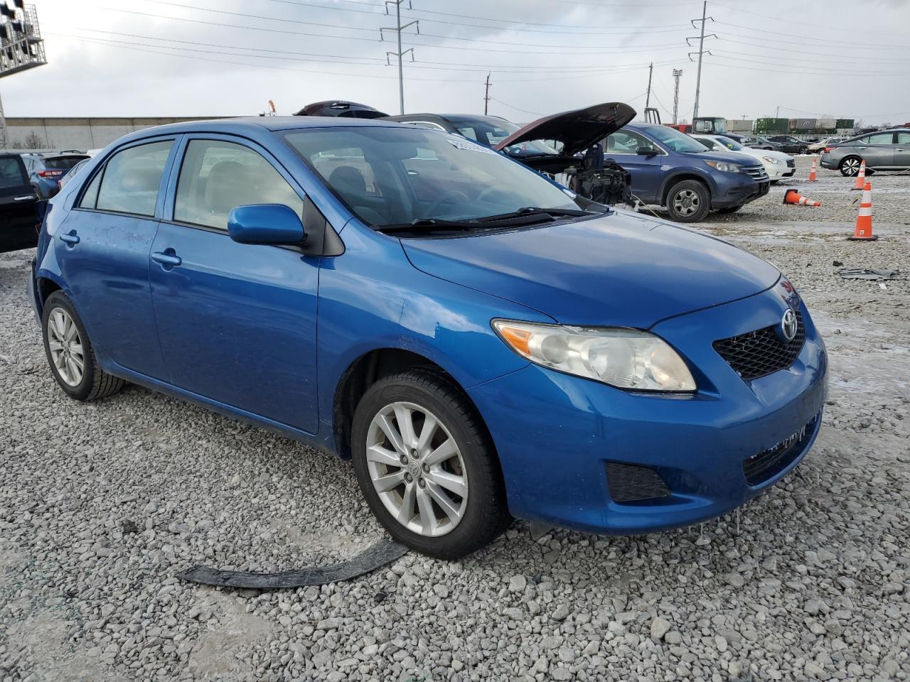 2009 Toyota Corolla VIN JTDBL40E099067998 Copart auction photo, rear end damage thumbnail 4