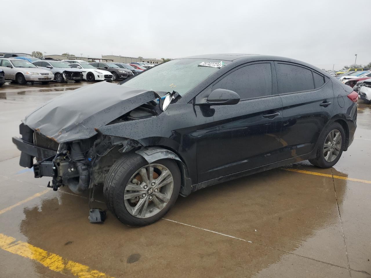 2018 Hyundai Elantra VIN 5NPD84LF8JH271443