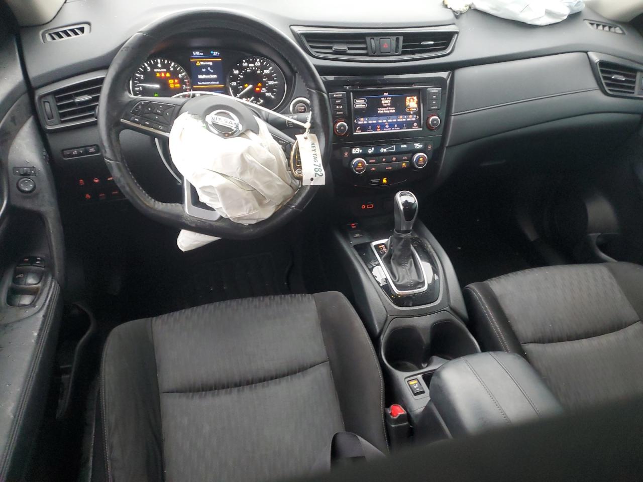 2019 Nissan Rogue VIN JN8AT2MV0KW401078 Copart auction photo, front end damage thumbnail 8