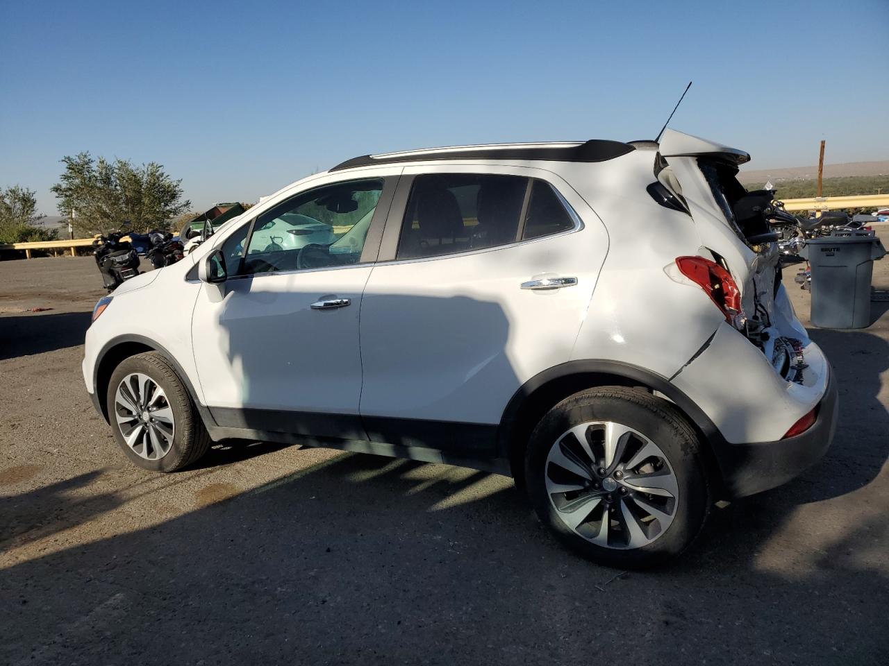 2022 Buick Encore VIN KL4CJESM1NB538722 Copart auction photo, rear end damage thumbnail 2