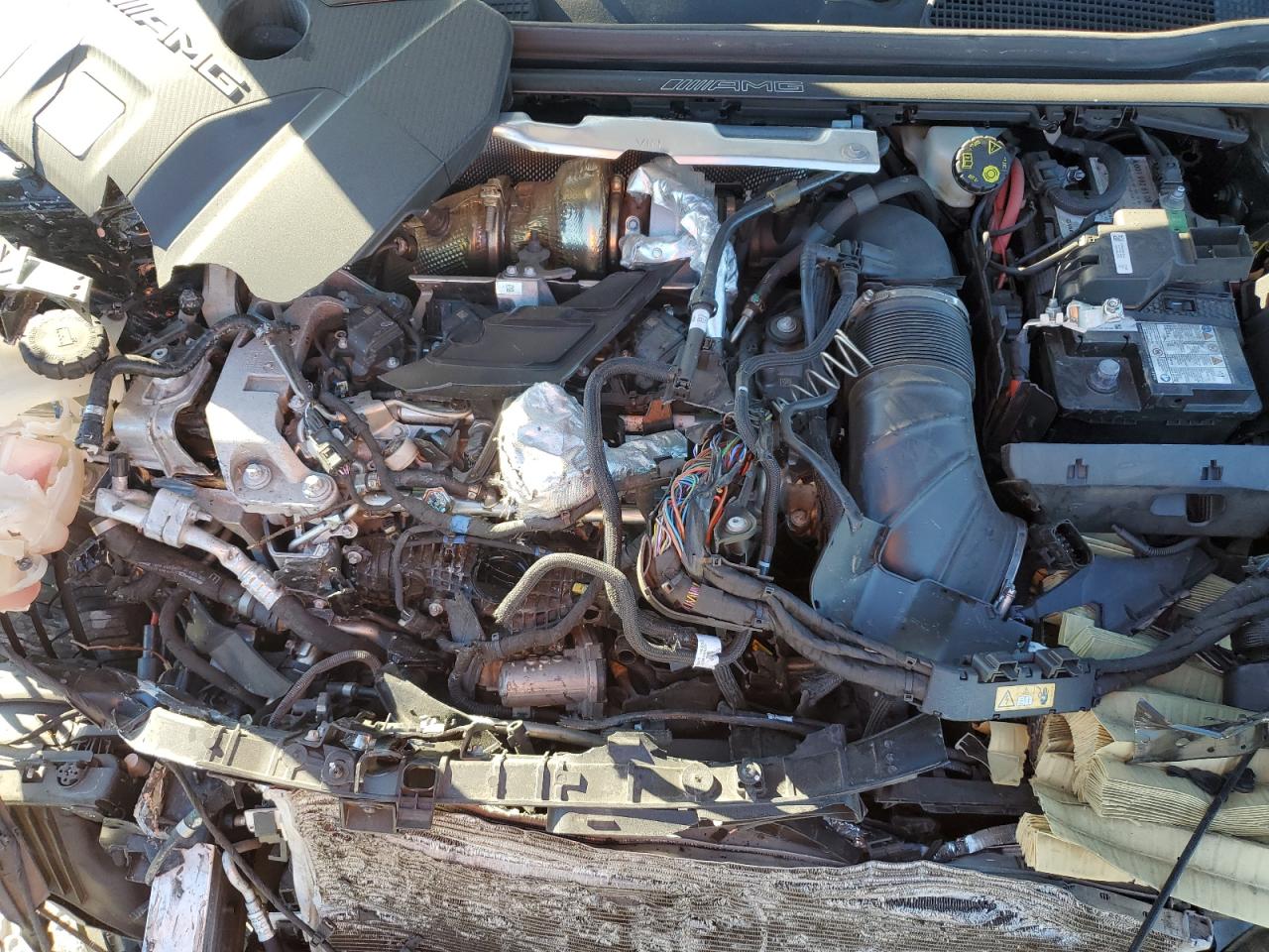 2022 Mercedes-Benz CLA-klasse VIN W1K5J5DB7NN281337 Copart auction photo, front end damage thumbnail 11