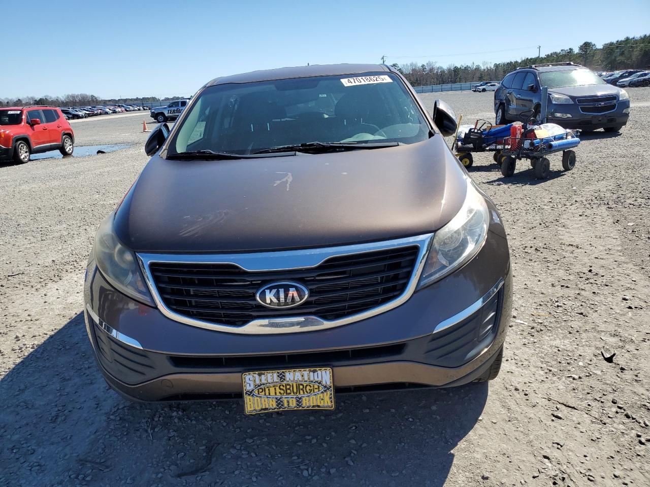 2013 KIA Sportage VIN KNDPB3A20D7537135 Copart auction photo, rear end damage thumbnail 5