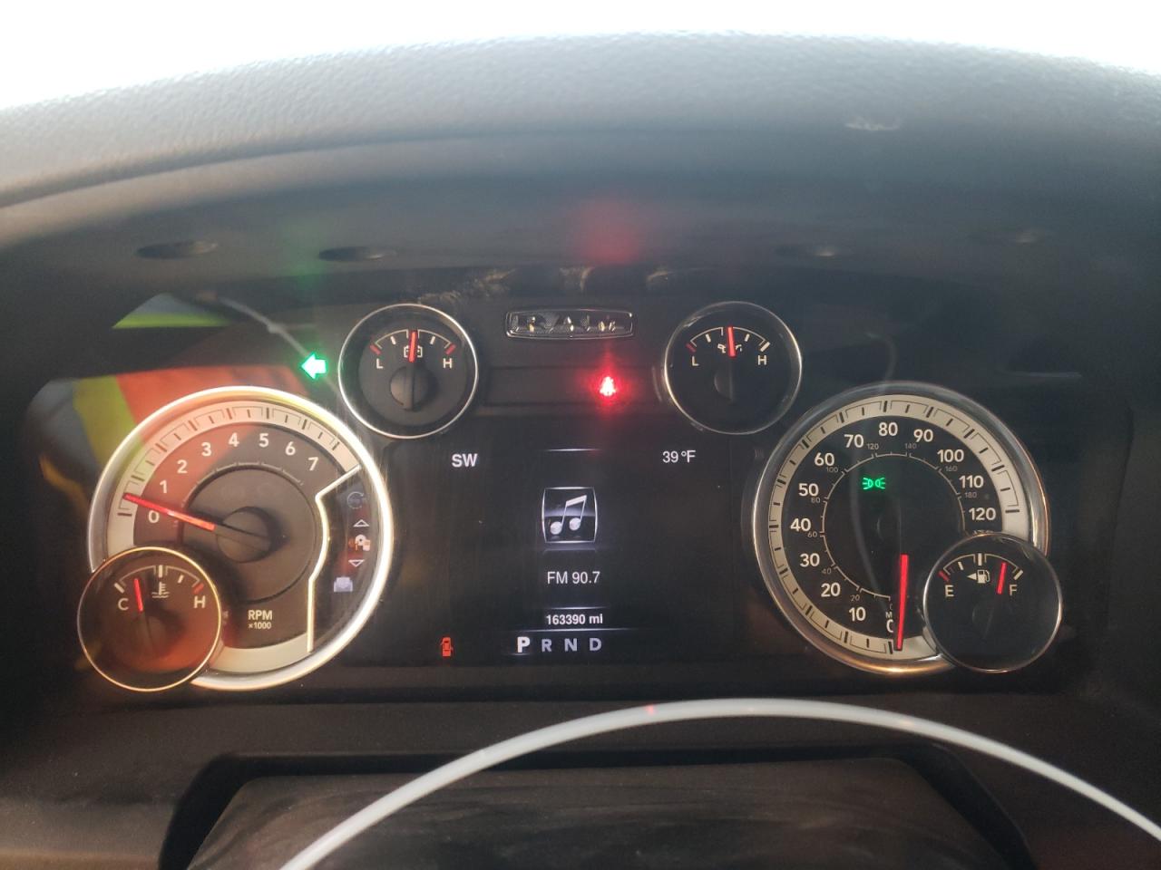 2016 RAM 1500 VIN 1C6RR7LT7GS315959 Copart auction photo, rear end damage thumbnail 9
