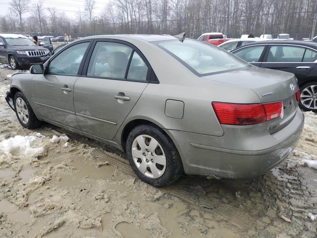 2009 Hyundai Sonata VIN 5NPET46C39H507609 Copart auction photo, front end damage thumbnail 2