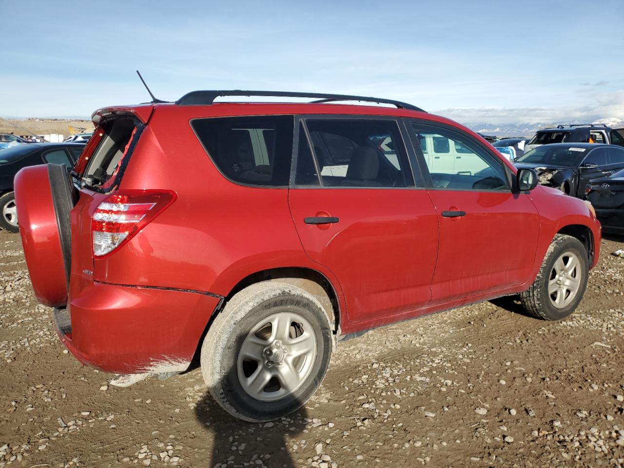 2010 Toyota RAV 4 VIN JTMBF4DV1A5032870 Copart auction photo, rear end damage thumbnail 3