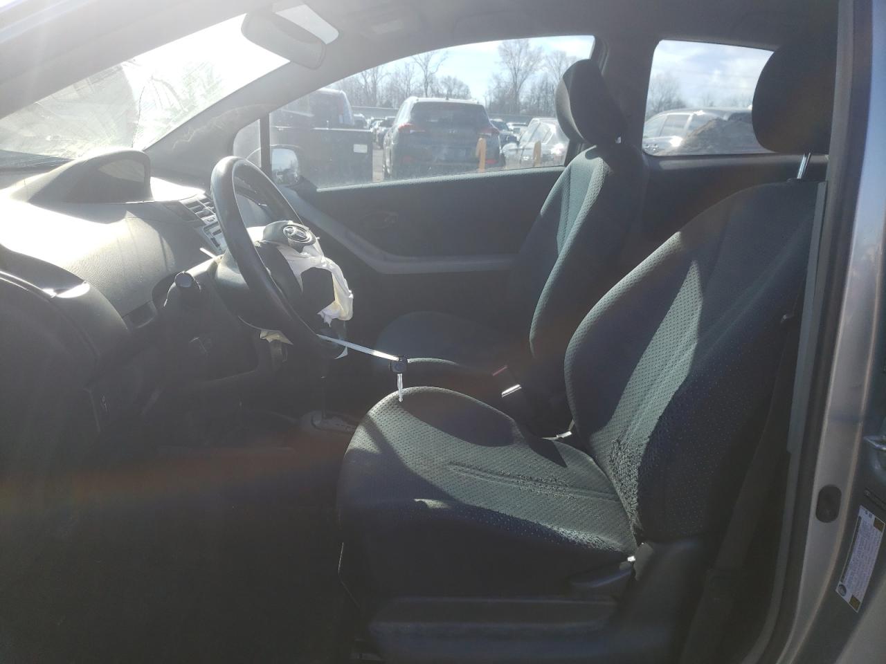 2008 Toyota Yaris VIN JTDJT923185204540 Copart auction photo, front end / rear end damage thumbnail 7