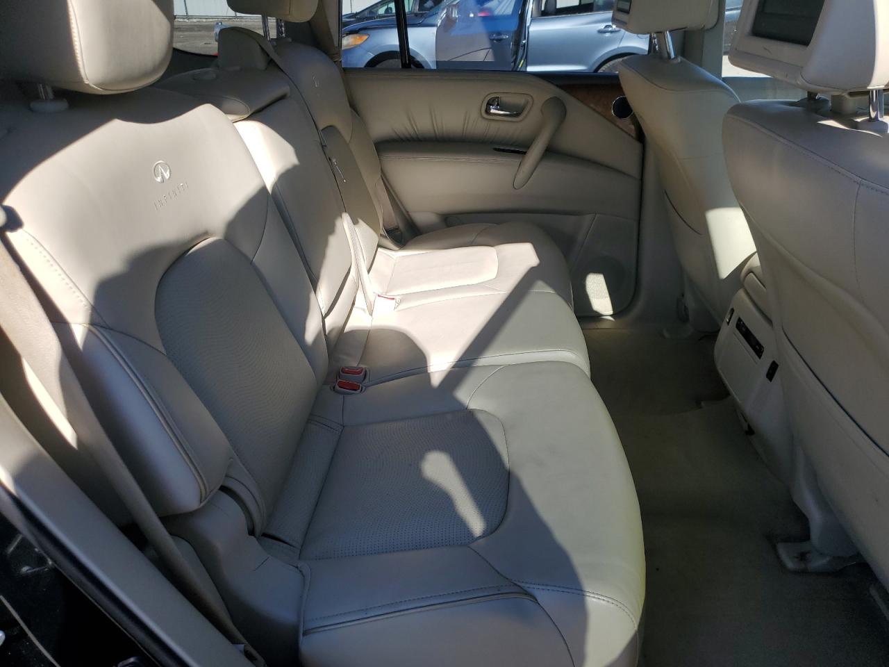 2012 Infiniti QX56 VIN JN8AZ2NC9C9317398 Copart auction photo, side / rear end damage thumbnail 11
