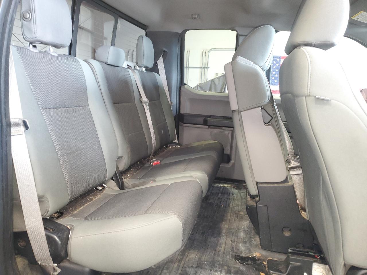 2017 Ford F-150 VIN 1FTEX1E87HFC55257 Copart auction photo, front end / side damage thumbnail 10