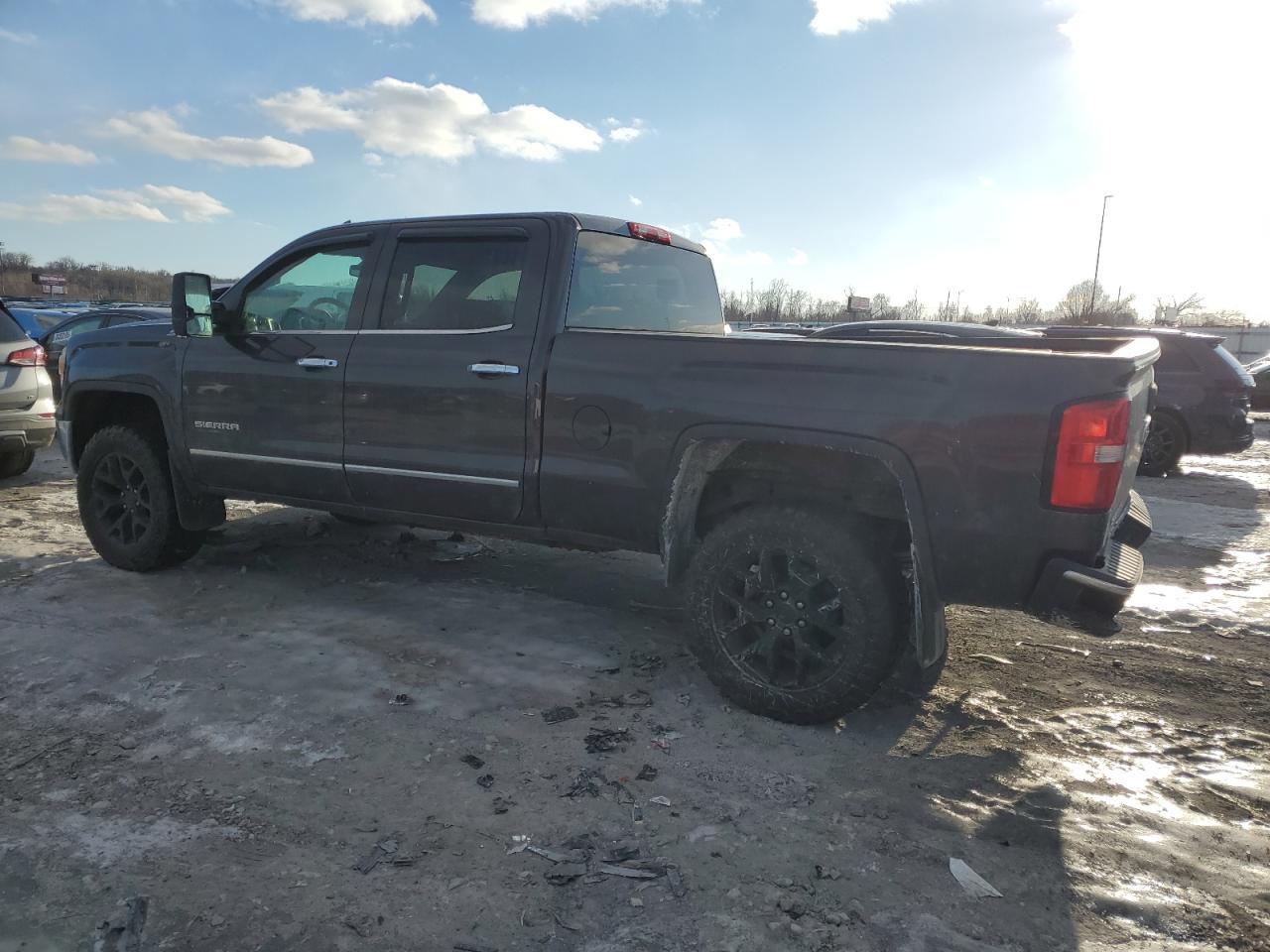 2014 GMC Sierra VIN 3GTU2VEC7EG556482 Copart auction photo, rear end / frame damage damage thumbnail 2