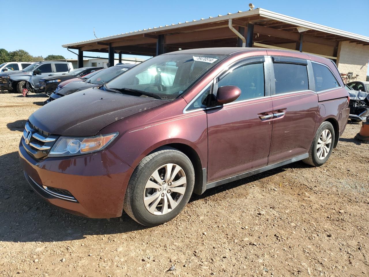 2016 Honda Odyssey VIN 5FNRL5H38GB084509
