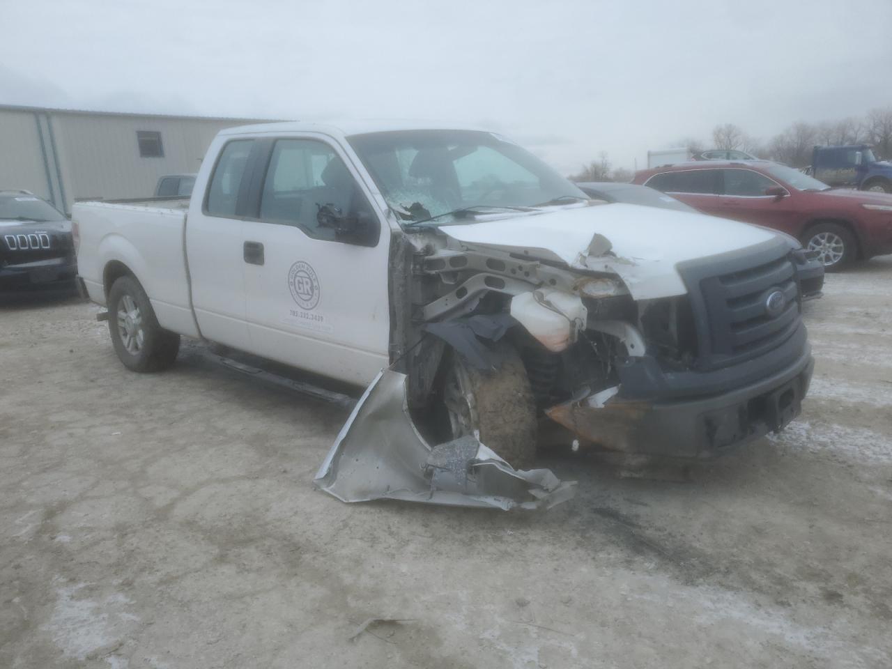 2010 Ford F-150 VIN 1FTEX1CW9AFC75002 Copart auction photo, front end damage thumbnail 4