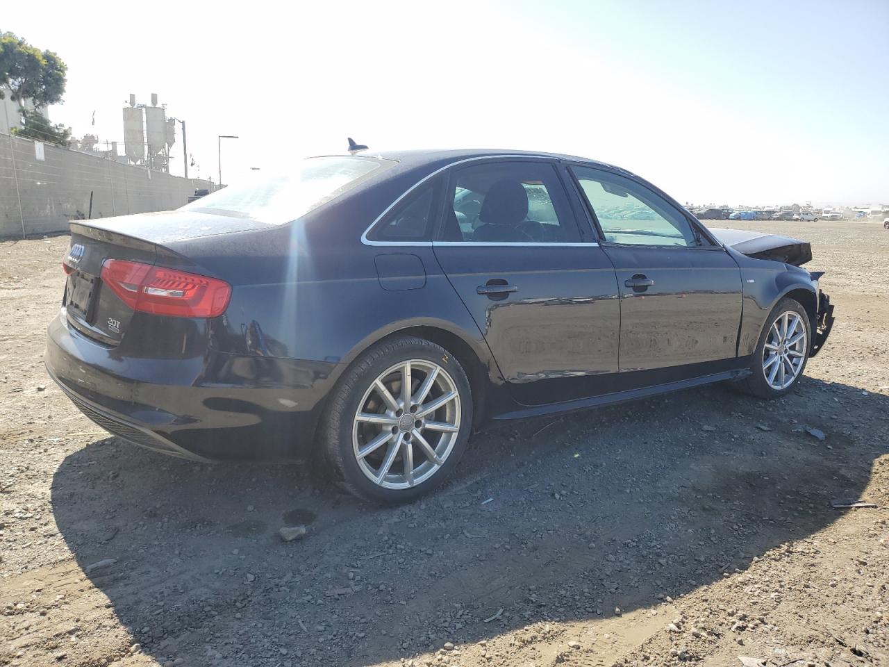 2015 Audi A4 VIN WAUFFAFL9FN034348 Copart auction photo, front end damage thumbnail 3