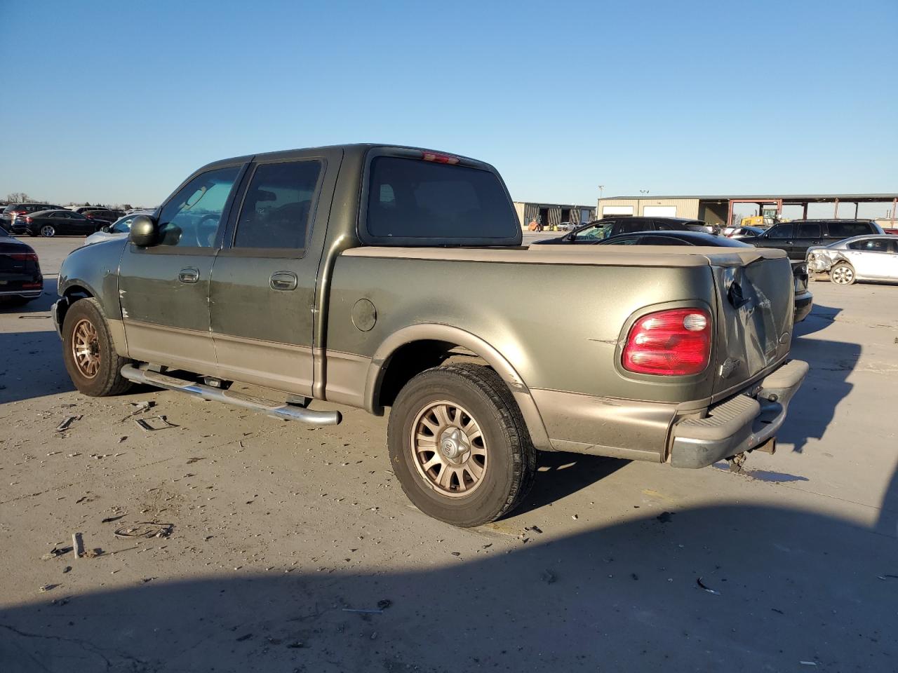 2003 Ford F-150 VIN 1FTRW07L93KB38778 Copart auction photo, rear end damage thumbnail 2