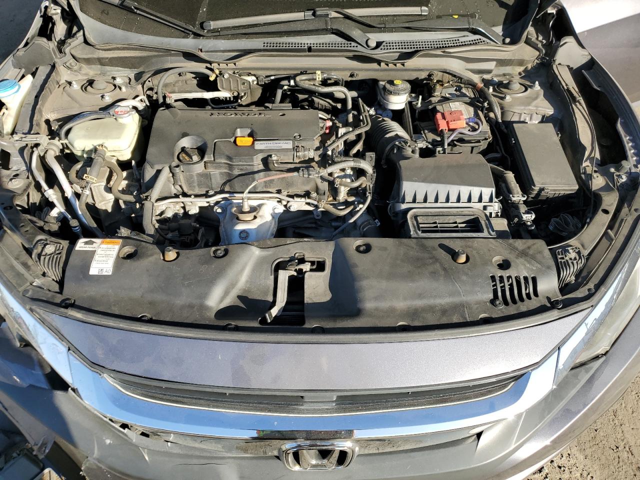 2016 Honda Civic VIN 19XFC2F51GE086016 Copart auction photo, front end damage thumbnail 12