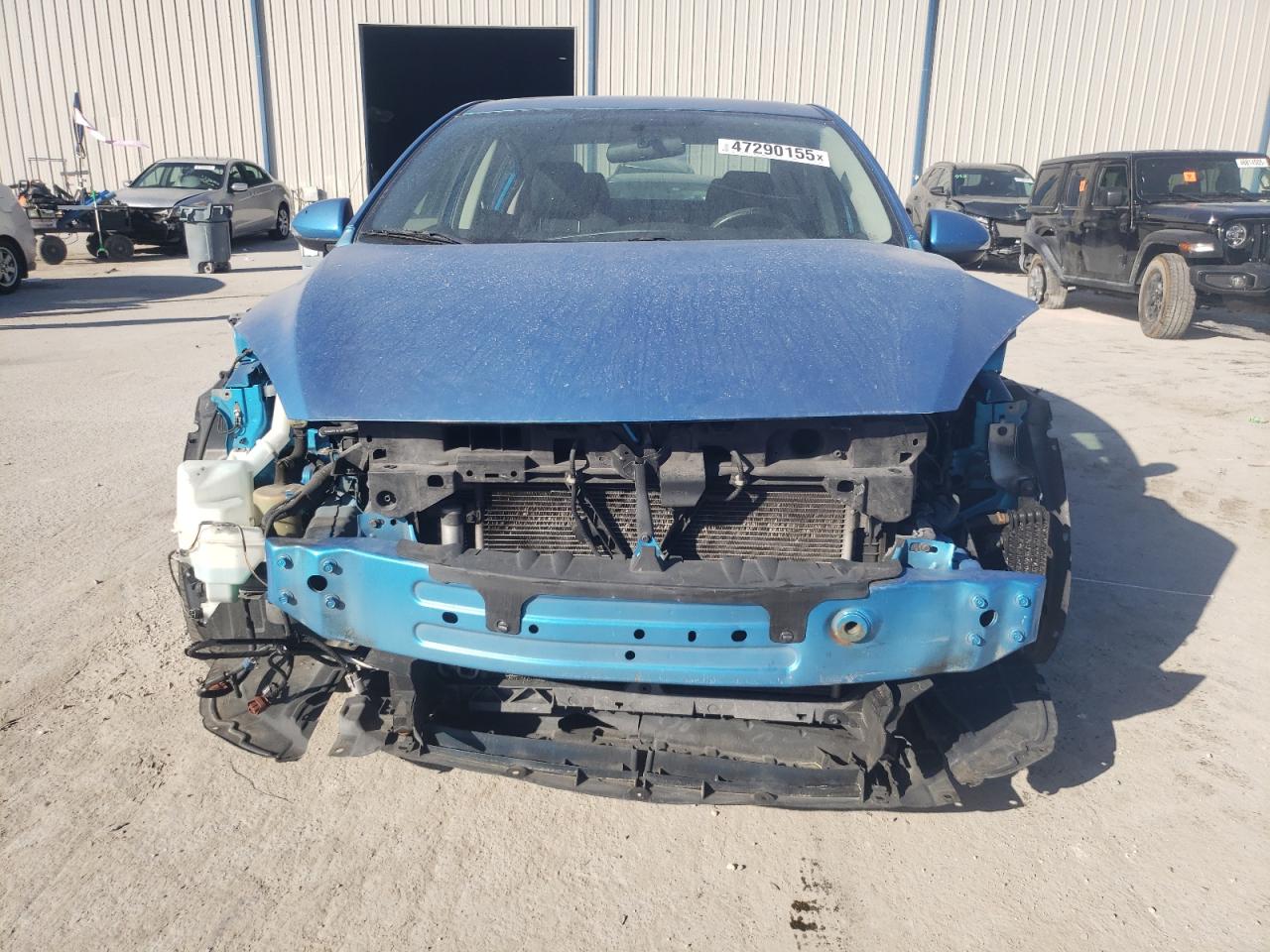 2010 Mazda 3 VIN JM1BL1S58A1199034 Copart auction photo, front end damage thumbnail 5