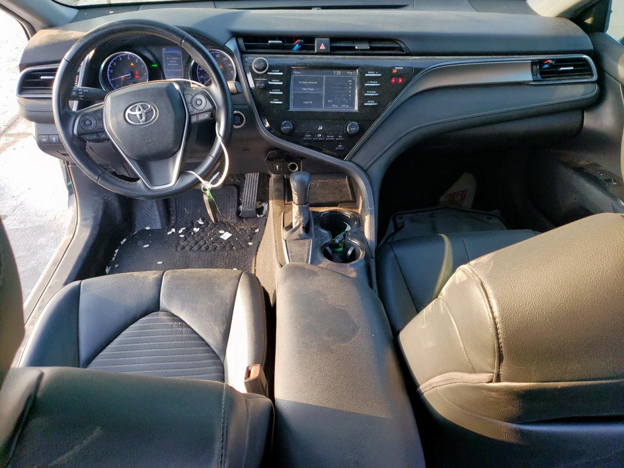 2019 Toyota Camry VIN 4T1B11HK4KU743950 Copart auction photo, side damage thumbnail 8