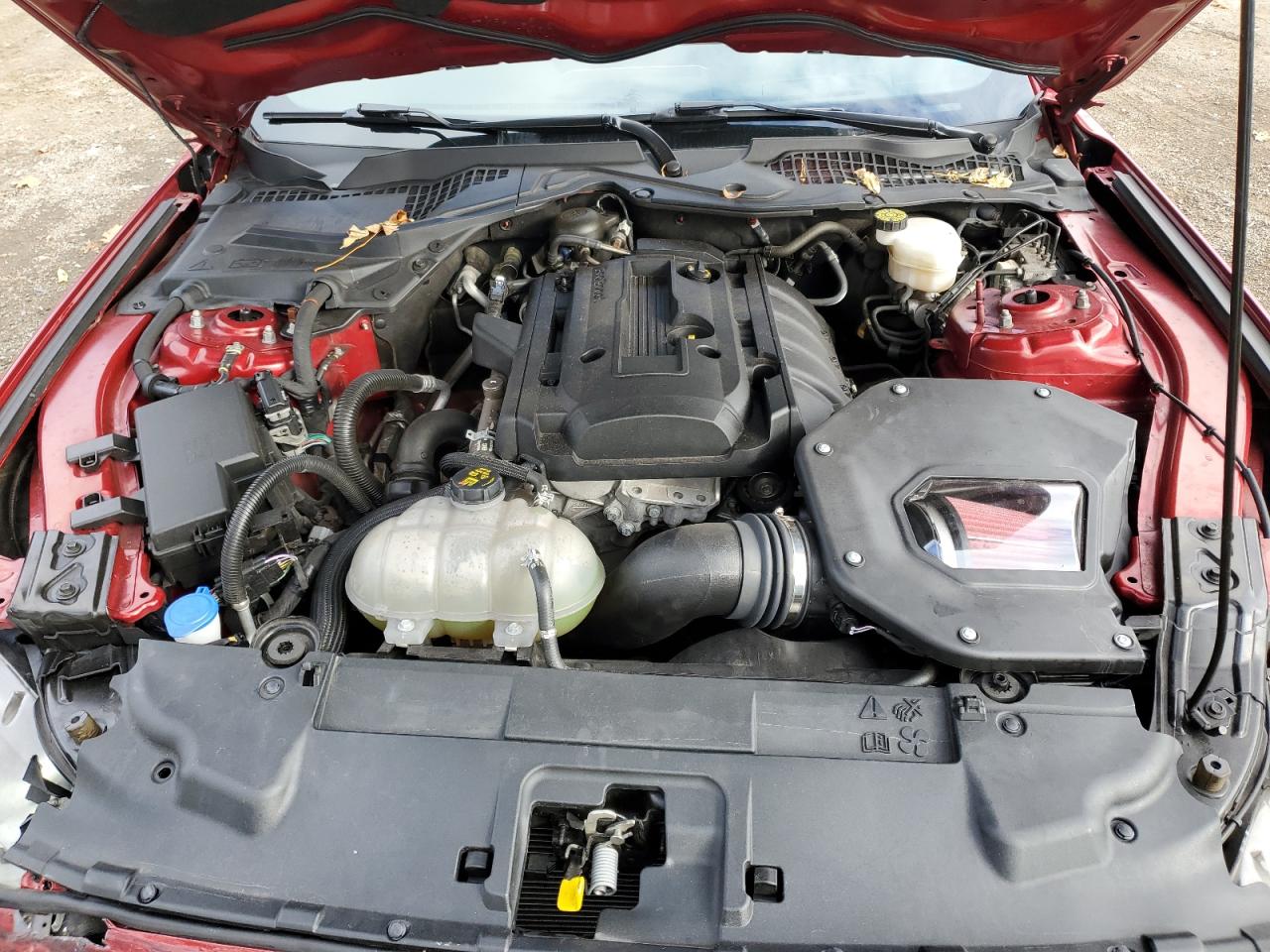 2020 Ford Mustang VIN 1FA6P8TH0L5154131 Copart auction photo, front end / minor dent/scratches damage thumbnail 11