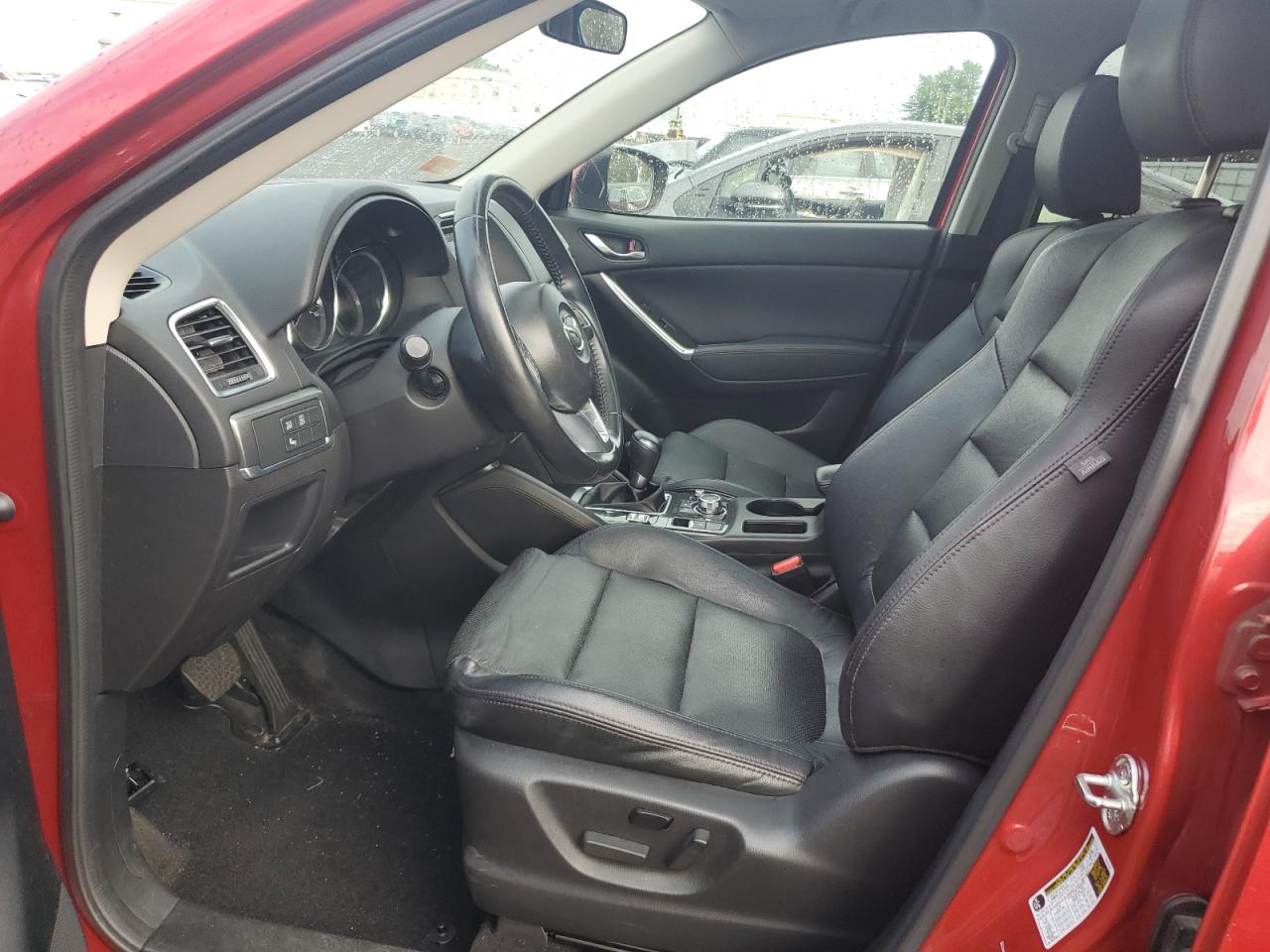2016 Mazda CX-5 VIN JM3KE4DY6G0763854 Copart auction photo, burn - engine / rear end damage thumbnail 7