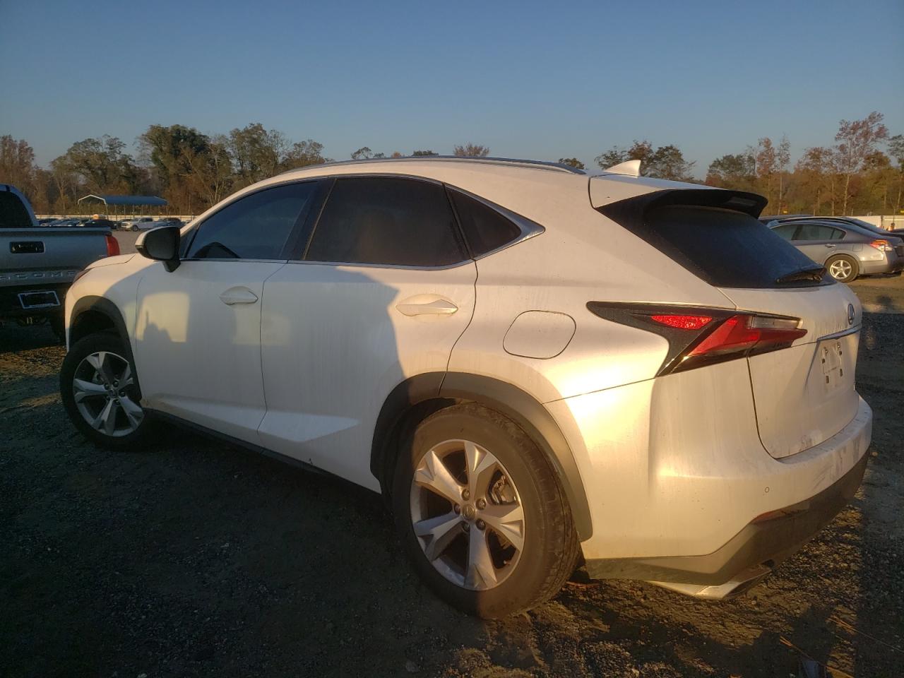 2017 Lexus NX VIN JTJYARBZ0H2077691 Copart auction photo, side / minor dent/scratches damage thumbnail 2