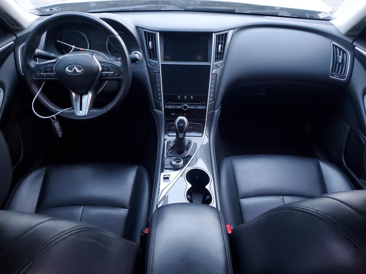 2021 Infiniti Q50 VIN JN1EV7AP8MM701463 Copart auction photo, front end damage thumbnail 8