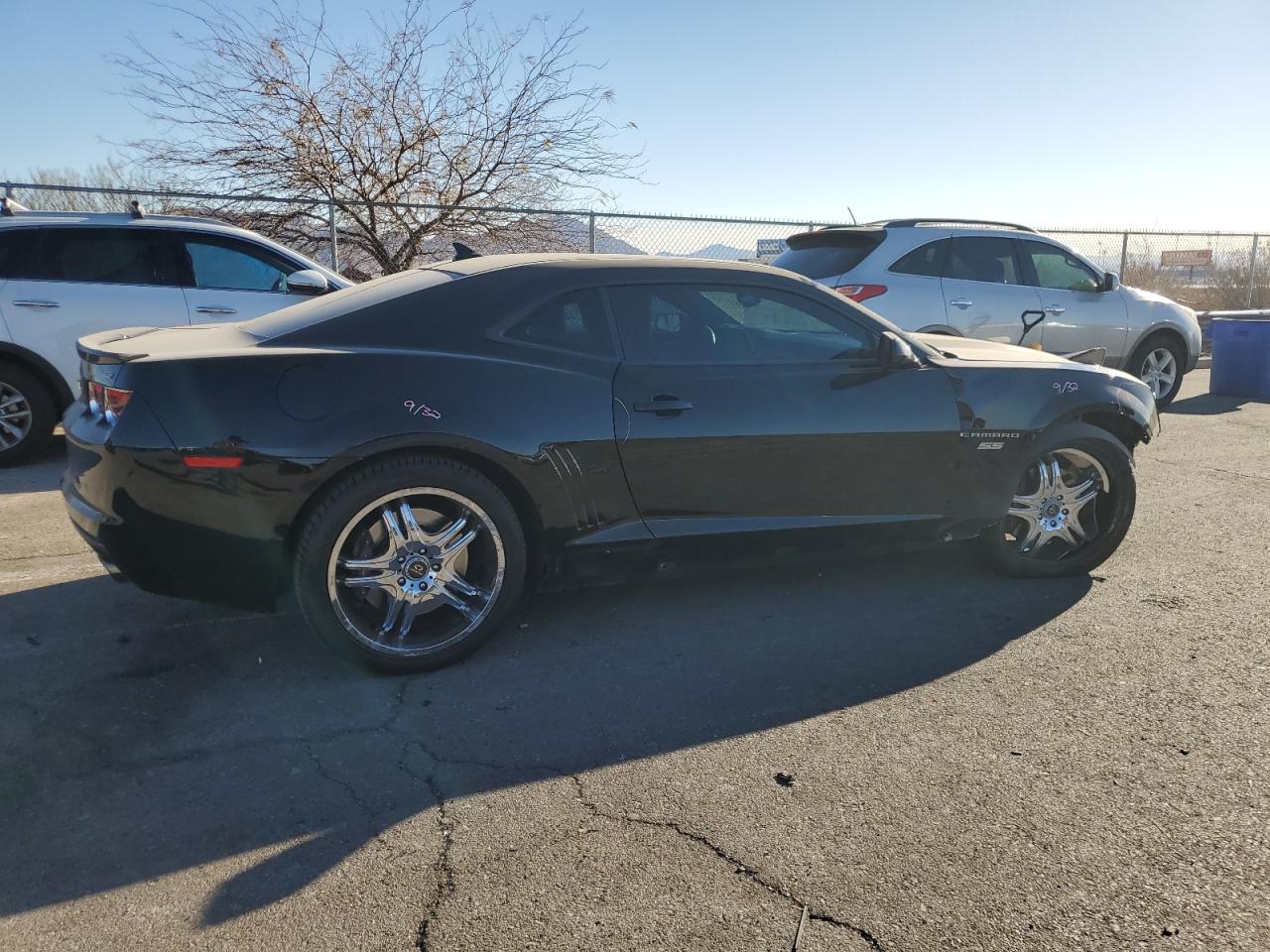 2012 Chevrolet Camaro VIN 2G1FK1EJ0C9103496 Copart auction photo, front end / undercarriage damage thumbnail 3