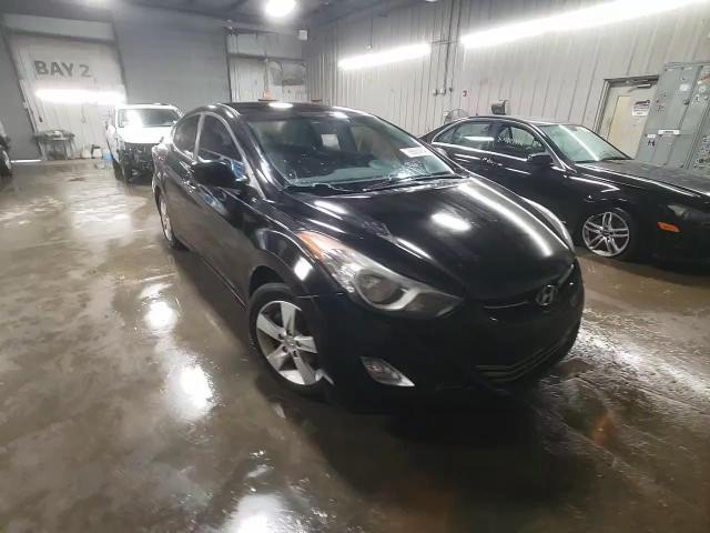 2012 Hyundai Elantra VIN KMHDH4AE6CU341164 Copart auction photo, rear end damage thumbnail 13