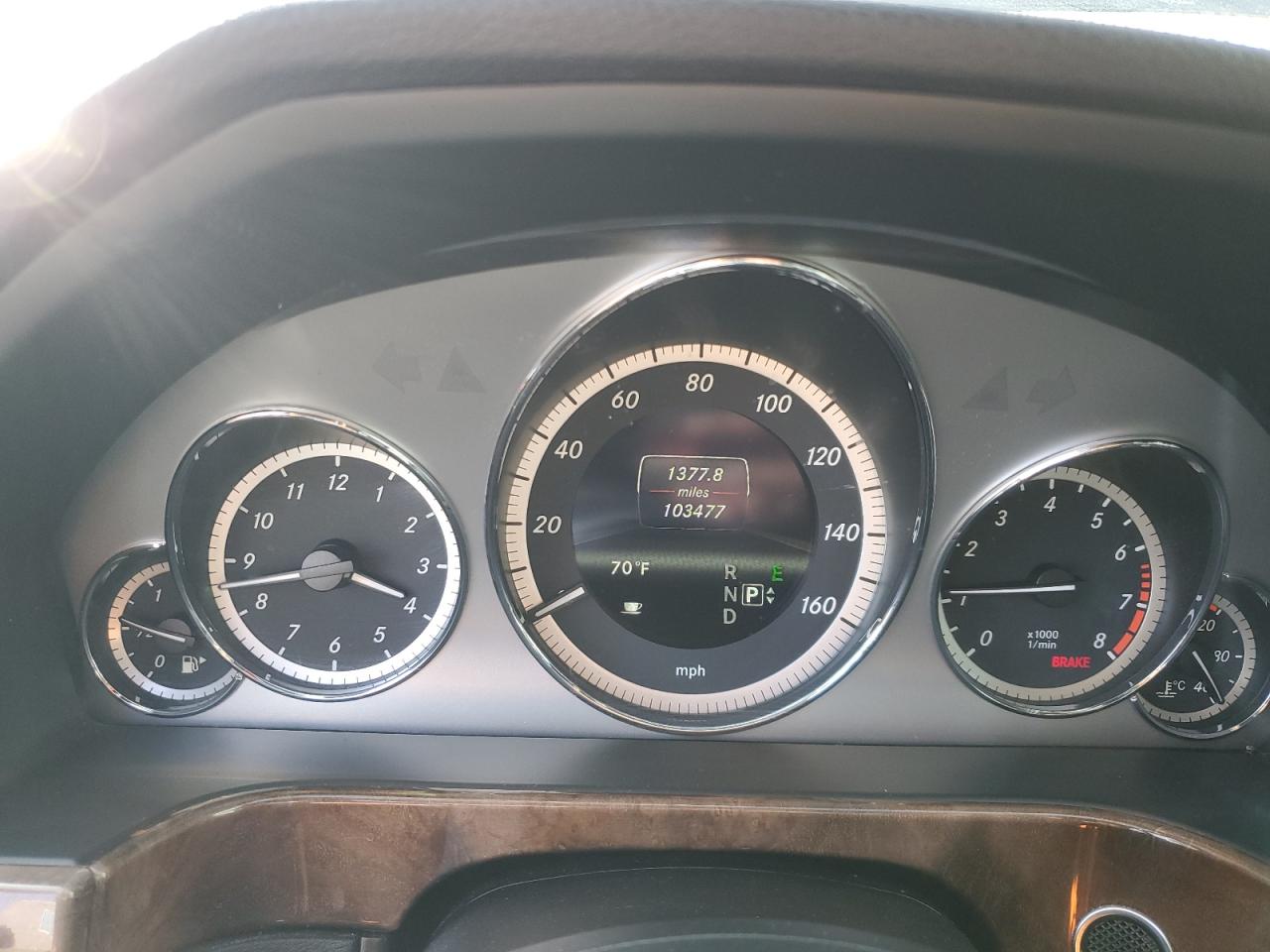 2013 Mercedes-Benz E-klasse VIN WDDHF8JB1DA713446 Copart auction photo, front end / hail damage thumbnail 9