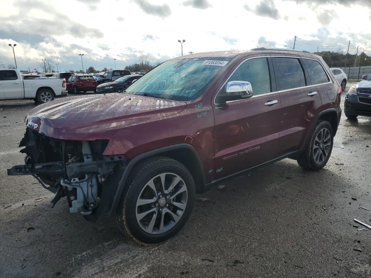 2018 Jeep Grand Cherokee VIN 1C4RJFBG9JC138184