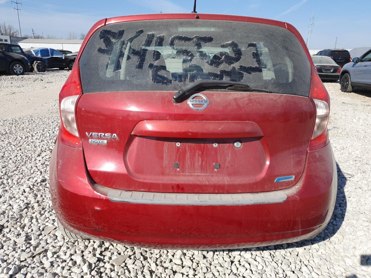 2014 Nissan Versa VIN 3N1CE2CP6EL415503 Copart auction photo, front end / rear end damage thumbnail 6