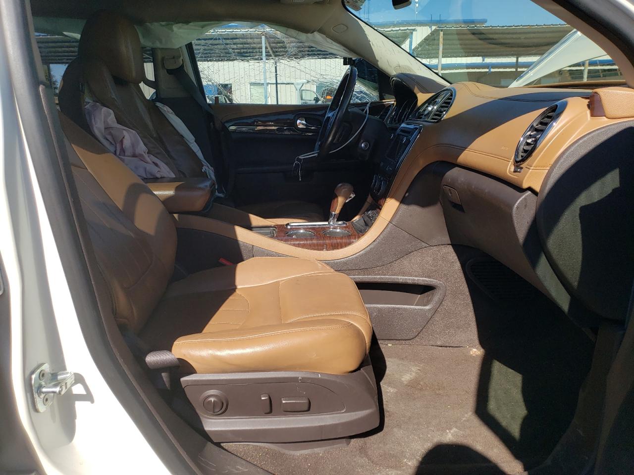 2014 Buick Enclave VIN 5GAKVCKD8EJ332542 Copart auction photo, side / rear end damage thumbnail 7