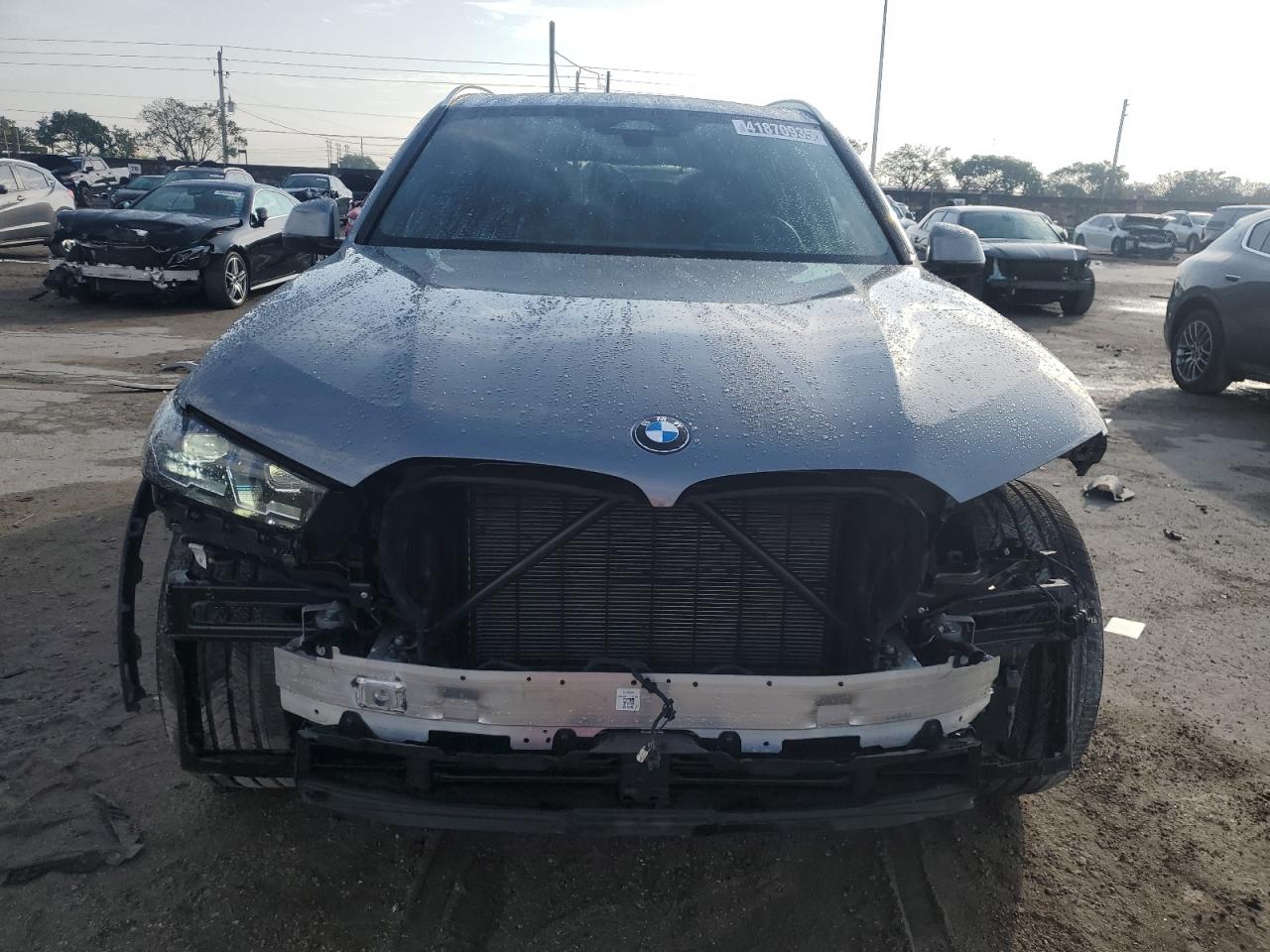 2024 BMW X5 VIN 5UX13EU03R9U92873 Copart auction photo, front end damage thumbnail 5