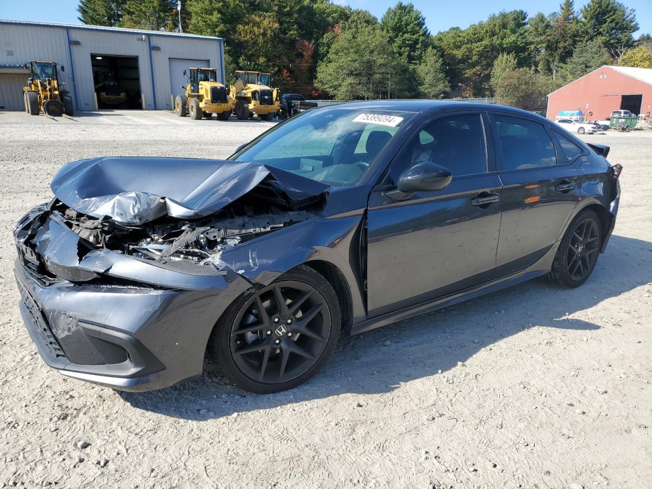2022 Honda Civic VIN 2HGFE2F57NH524292