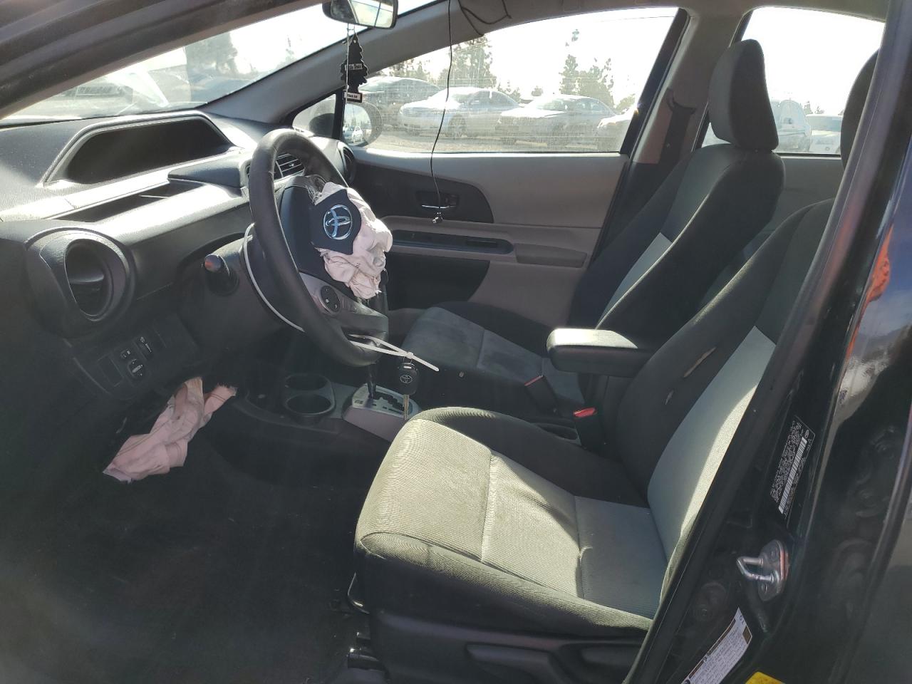 2013 Toyota Prius VIN JTDKDTB36D1538689 Copart auction photo, front end / side damage thumbnail 7