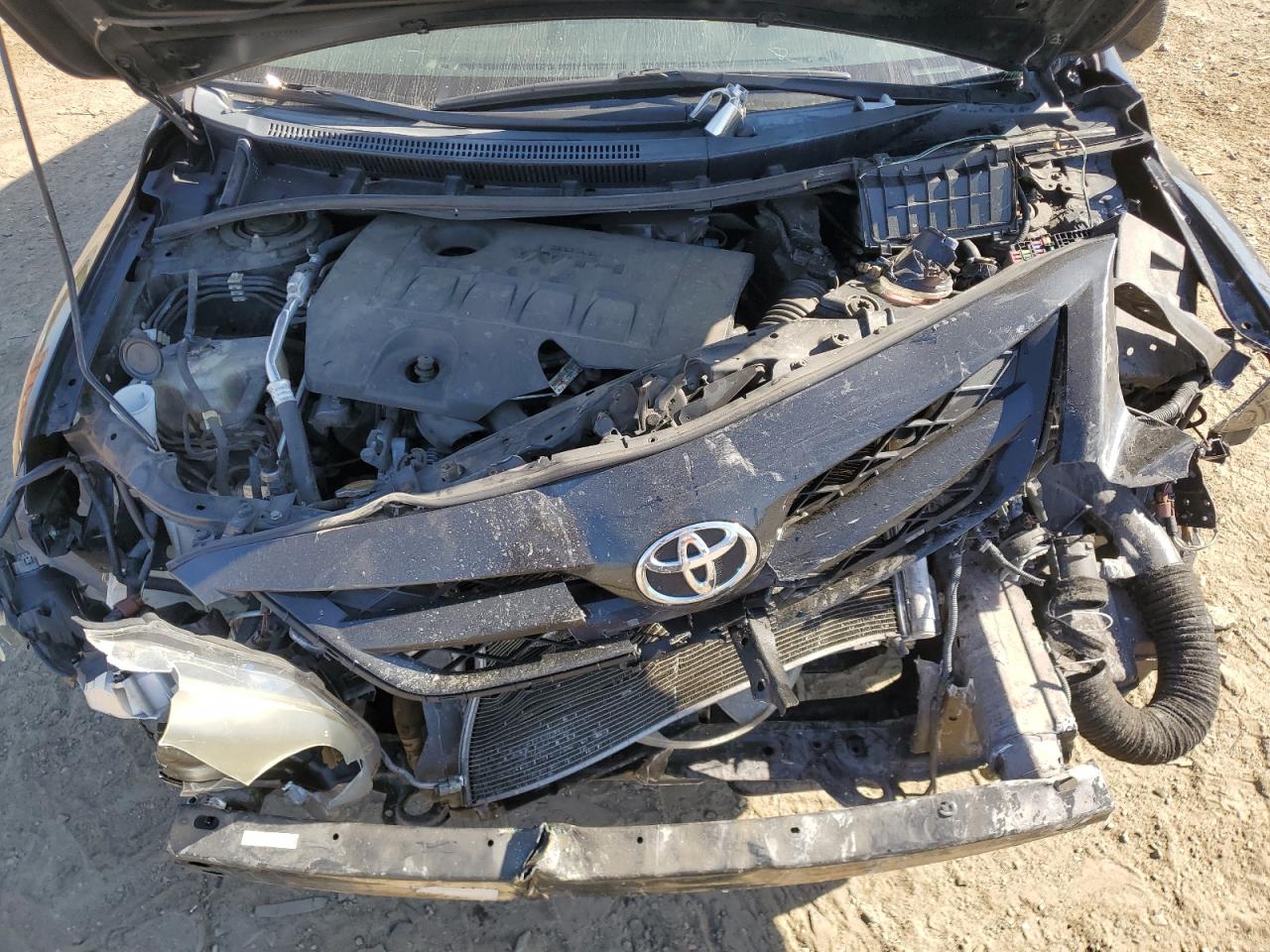 2012 Toyota Corolla VIN 2T1BU4EE9CC904979 Copart auction photo, front end / side damage thumbnail 12