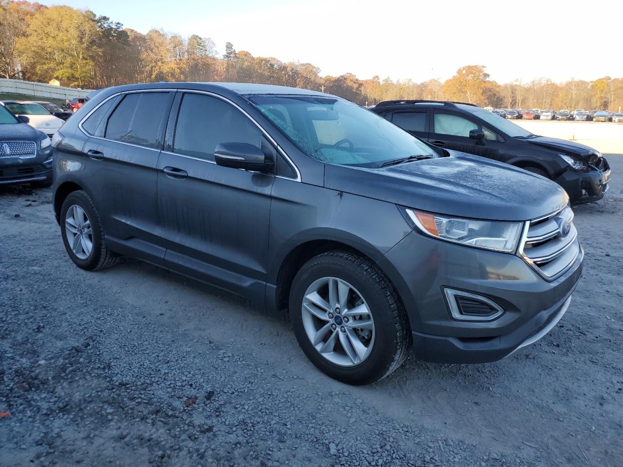 2015 Ford Edge VIN 2FMTK3J97FBB70462 Copart auction photo, side / minor dent/scratches damage thumbnail 4