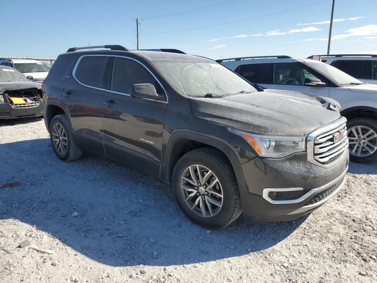 2018 GMC Acadia VIN 1GKKNLLS4JZ237696 Copart auction photo, front end / minor dent/scratches damage thumbnail 4