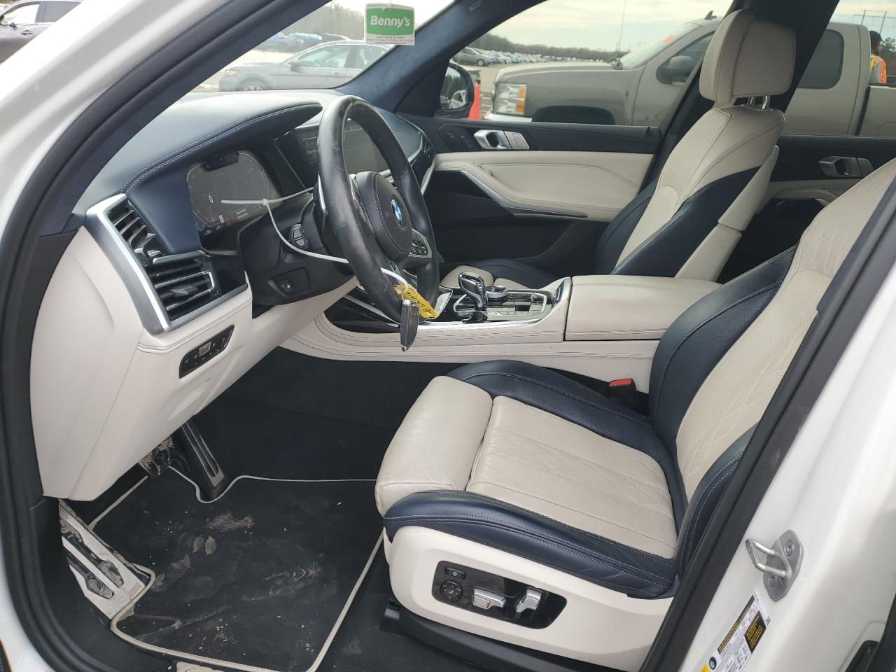 2022 BMW X7 VIN 5UXCW2C01N9K68415 Copart auction photo, front end damage thumbnail 7