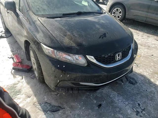 2013 Honda Civic VIN 2HGFB2F51DH556775 Copart auction photo, all over damage thumbnail 11