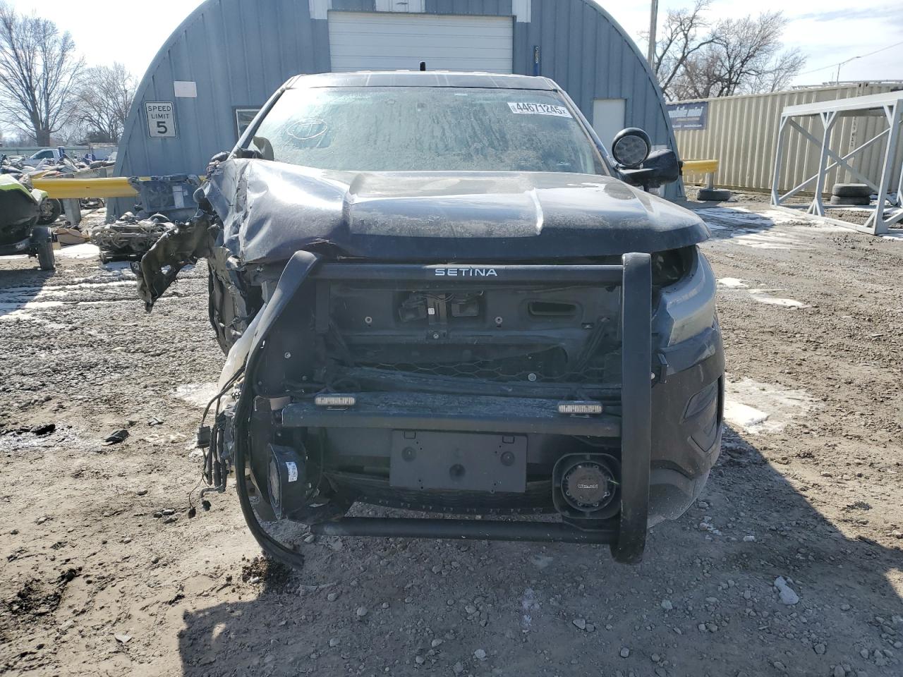 2017 Ford Explorer VIN 1FM5K8AR8HGC14129 Copart auction photo, front end damage thumbnail 5