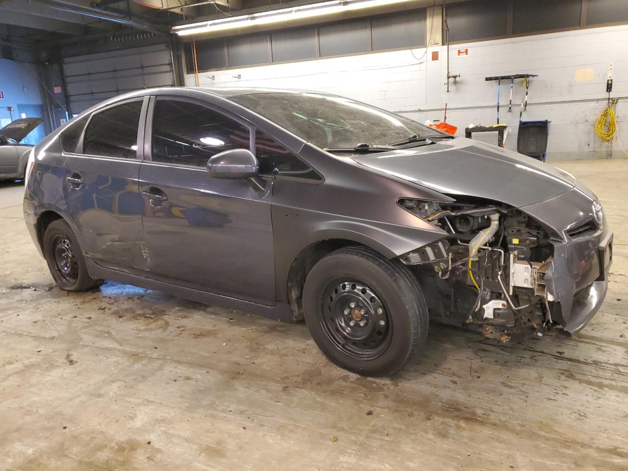 2010 Toyota Prius VIN JTDKN3DU1A5221877 Copart auction photo, front end / side damage thumbnail 4