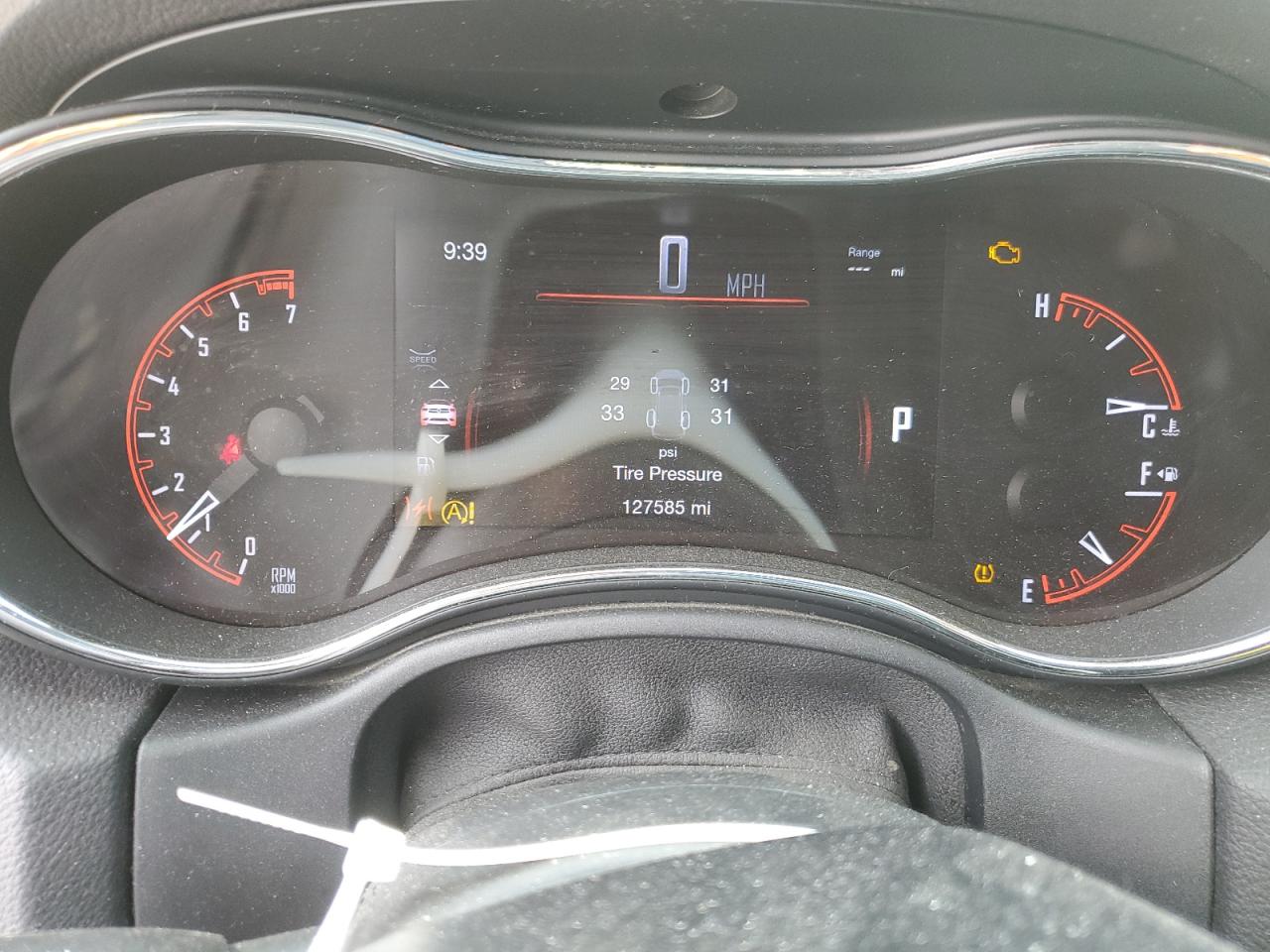 2017 Dodge Durango VIN 1C4RDHAG8HC736958 Copart auction photo, front end damage thumbnail 9