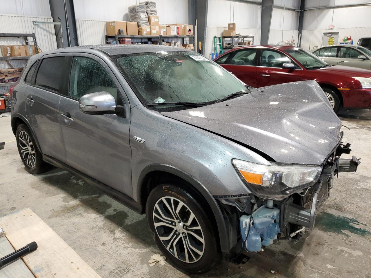 2016 Mitsubishi Outlander VIN JA4AR3AW5GZ029136 Copart auction photo, front end damage thumbnail 4