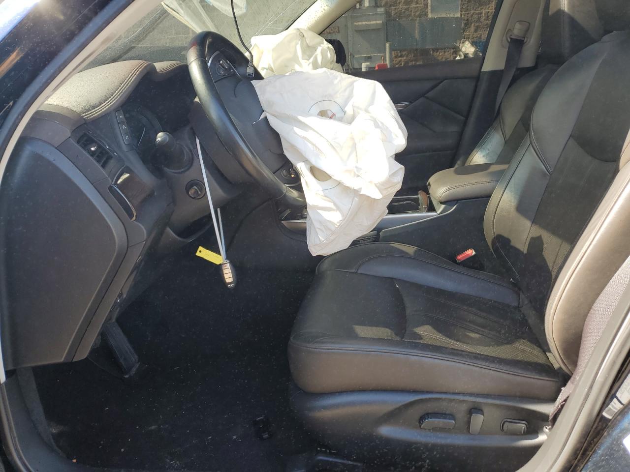 2017 Infiniti Q70 VIN JN1AY1PR1HM150035 Copart auction photo, front end / side damage thumbnail 7