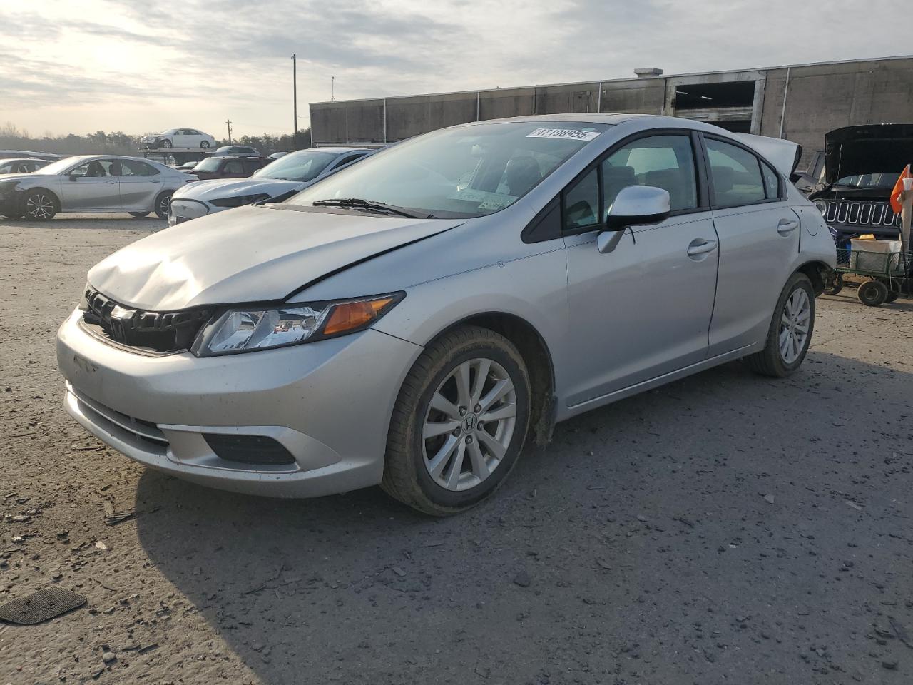 2012 Honda Civic VIN 2HGFB2F96CH321757