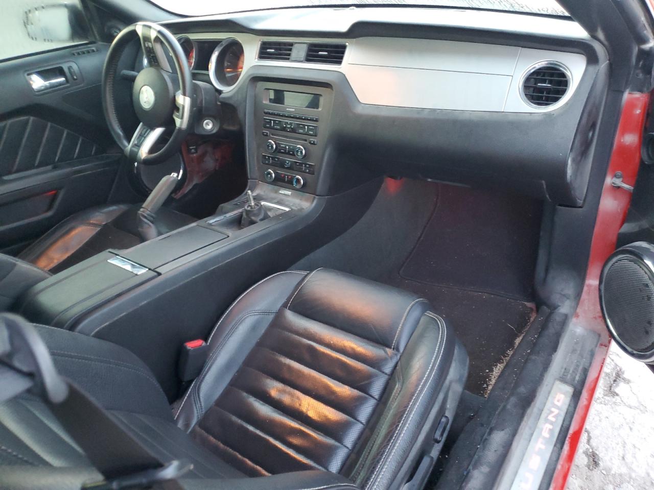 2012 Ford Mustang VIN 1ZVBP8AM2C5243401 Copart auction photo, front end / rear end damage thumbnail 8